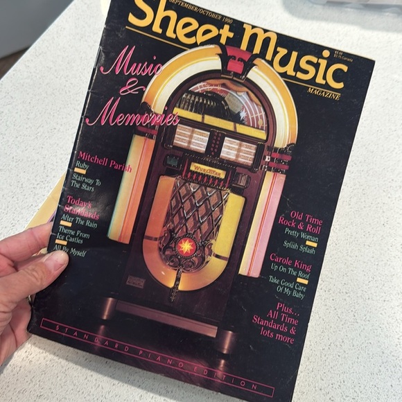 Sheet music, standard piano/guitar magazine 1990 1992 - Picture 3 of 5